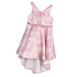 Max Girls Swallow-tail Princess Dress Wedding Pageant Dress  4-5 Years Pink