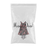 Max Girls Swallow-tail Princess Dress Wedding Pageant Dress  7-8 Years Red