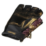 Max Steampunk Vintage Fingerless Artificial Leather Gloves Cosplay XL Right hand