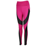 Max Women Stretch Mesh Panels Legging Fitness Yoga Skinny Sports Pants  Rose S