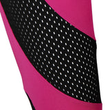 Max Women Stretch Mesh Panels Legging Fitness Yoga Skinny Sports Pants  Rose S