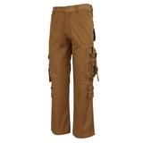 Max Men's Cotton Combat Army Cargo Pants Multi Pockets Work Trousers 29 Yellow