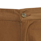 Max Men's Cotton Combat Army Cargo Pants Multi Pockets Work Trousers 31 Yellow
