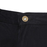 Men's Cotton Combat Army Cargo Pants Multi Pockets Work Trousers 31 Black