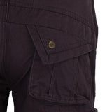 Max Men's Cotton Combat Army Cargo Pants Multi Pockets Work Trousers 34 Gray