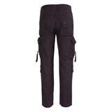 Max Men's Cotton Combat Army Cargo Pants Multi Pockets Work Trousers 34 Gray