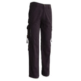 Max Men's Cotton Combat Army Cargo Pants Multi Pockets Work Trousers 38 Gray