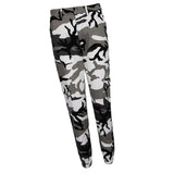 Women Camo Cargo Pants Jogger Casual Trousers Ankle Band BUD Pants Gray M