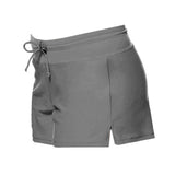 Max Women Swim Boardshort Boy Style Shorts Surf Bikini Swimwear Bottom 2XL Gray