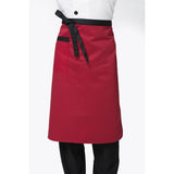 Half Waist Kitchen Apron Catering Chef Hotel Server Waiter Pub Apron Red