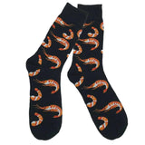 Mens Colorful Seafood Pattern Cartoon Novelty Soft Cotton Socks 4