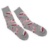 Mens Colorful Seafood Pattern Cartoon Novelty Soft Cotton Socks 5