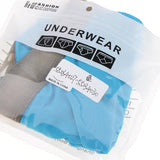 Mens Fun Bear Print Boxers Underwear Bulge Pouch Underpants Shorts XL Blue
