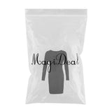 Maxbell Women Cross Open Front Lace Up Long Sleeve Bandage Bodycon Dress M Black