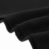 Maxbell Women Summer Dress Office Wear Sleeveless Knee Length Bodycon Dress L Black