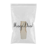 Maxbell Women Summer Dress Office Wear Sleeveless Knee Length Bodycon Dress M Beige