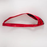 Maxbell Sexy Women Leather Zipper Open Front Thong Underwear G String T Back Red