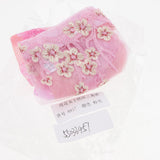 Maxbell Women Lace Mesh Flower Embroidered Underwear Low Rise Briefs Sexy Lingerie Pink