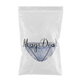 Maxbell Women Lace Mesh Flower Embroidered Underwear Low Rise Briefs Sexy Lingerie Sapphire