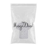 Maxbell Unisex Short Sleeve Chef Coat Cook Uniform for Restaurant L White