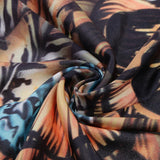 Maxbell Sexy Tie Dyed One Piece Lace Up Swimsuit Cover Up Set Maxi Beach Dress L #3