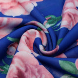Maxbell Women Holiday Sleeveless V Neck Maxi Long Summer Print Party Beach Dress 3XL