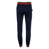 Maxbell Fashion Men Stripe Tracksuit Bottoms Drawstrings Sports Pants M Navy blue
