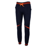Maxbell Fashion Men Stripe Tracksuit Bottoms Drawstrings Sports Pants M Navy blue