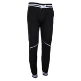 Maxbell Fashion Men Stripe Tracksuit Bottoms Drawstrings Sports Pants M Black