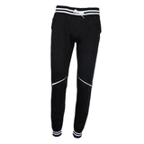 Maxbell Fashion Men Stripe Tracksuit Bottoms Drawstrings Sports Pants M Black