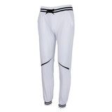 Maxbell Fashion Men Stripe Tracksuit Bottoms Drawstrings Sports Pants L White
