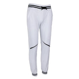 Maxbell Fashion Men Stripe Tracksuit Bottoms Drawstrings Sports Pants XL White