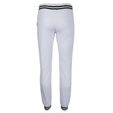 Maxbell Fashion Men Stripe Tracksuit Bottoms Drawstrings Sports Pants XL White