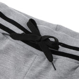 Maxbell Fashion Men Stripe Tracksuit Bottoms Drawstrings Sports Pants XL Gray