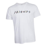 Maxbell Women's Letter Print Short Sleeve Crewneck Cotton Casual T-Shirts White S