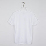 Maxbell Women's Letter Print Short Sleeve Crewneck Cotton Casual T-Shirts White S