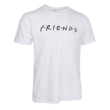 Maxbell Women's Letter Print Short Sleeve Crewneck Cotton Casual T-Shirts White S