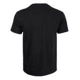 Maxbell Men's Summer Casual Beating Heart Print O Neck Short Sleeve T-Shirt  S Black