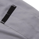 Maxbell Chef Jacket Uniform Short Sleeve Hotel Kitchen Apparel Cook Coat M Gray