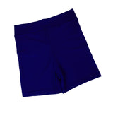 Women Flex Spandex Yoga Shorts Biker Running Swim Shorts 2XL Navy Blue