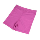 Women Flex Spandex Yoga Shorts Biker Running Swim Shorts S Purple