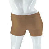 Maxbell Women Flex Spandex Yoga Shorts Biker Running Swim Shorts L Khaki