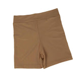 Maxbell Women Flex Spandex Yoga Shorts Biker Running Swim Shorts L Khaki