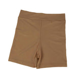 Maxbell Women Flex Spandex Yoga Shorts Biker Running Swim Shorts L Khaki