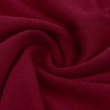 Maxbell Women Sleeveless V Neck Loose Beach Tank Maxi Dress with Pockets Wine Red L