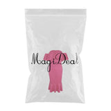 Maxbell Sexy Off the Shoulder Ruffle Bodycon Dress Mermaid Midi Dress L Rose