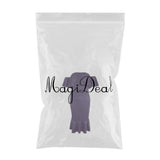 Maxbell Sexy Off the Shoulder Ruffle Bodycon Dress Mermaid Midi Dress S Purple