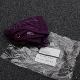 Maxbell Sexy Women Sheer Lace Bra Panties Thong Lingerie Set Nightwear Purple