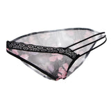 Women's Invisible Seamless Bikini Underwear Hipster Cotton Panties Black