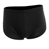 Maxbell Men's Side Split Solid Briefs Bulge Pouch Boxers Underwear Panties L Black